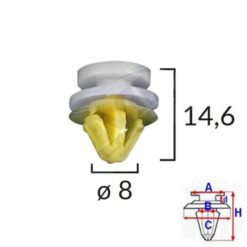Sponka za tapete - C30141