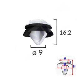 Sponka za tapete - C60667