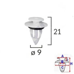 Sponka za tapete - C60698